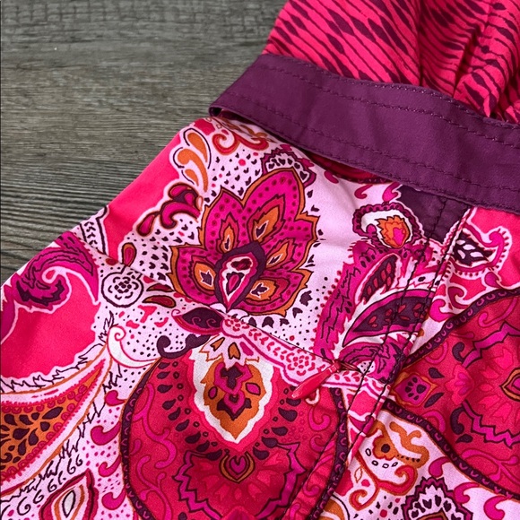 Athleta Pack Everywhere Halter Dress Paisley Grenadine size 8 - Picture 2 of 6